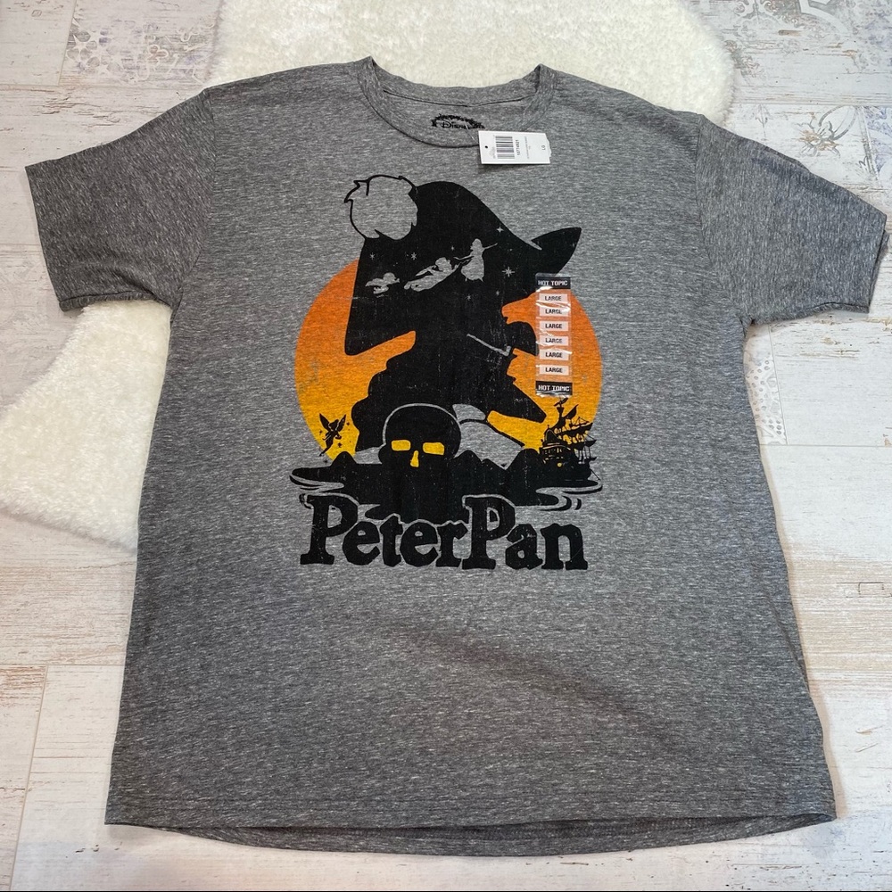 Disney Peter Pan Captain Hook Print T Shirt